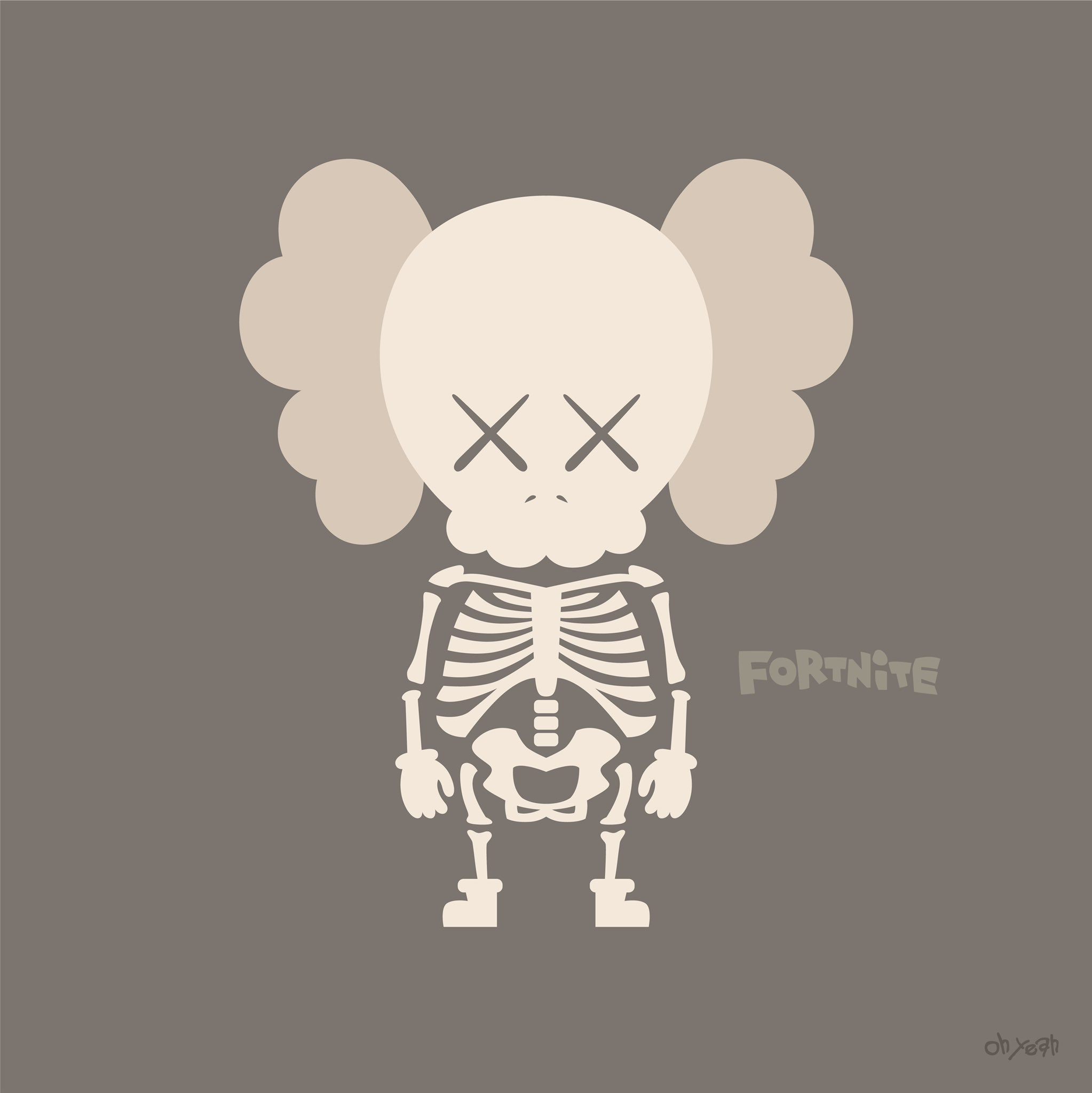 Oh Yeah Kawsスケルトン Love Kaws Fortnite Fortniteart フォートナイト フォートナイトイラスト Kawsスケルトン T Co Cvrkrx7xhx Twitter