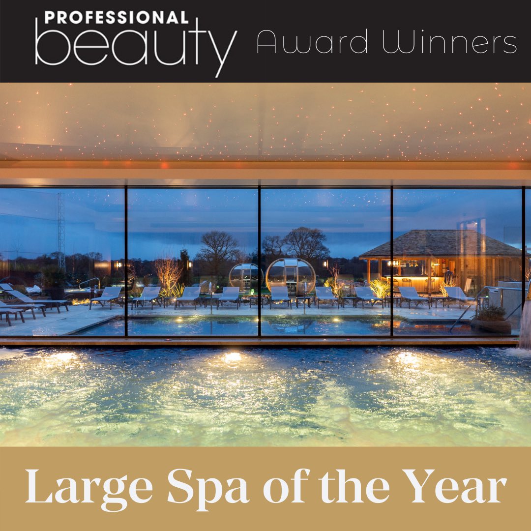We’re thrilled to announce that we’ve won Large Spa of the Year at the Professional Beauty Awards!

What a wonderful way to begin the week and congratulations to all of our spa team for this incredible award!

<a href="/pro_beauty/">Professional Beauty</a>