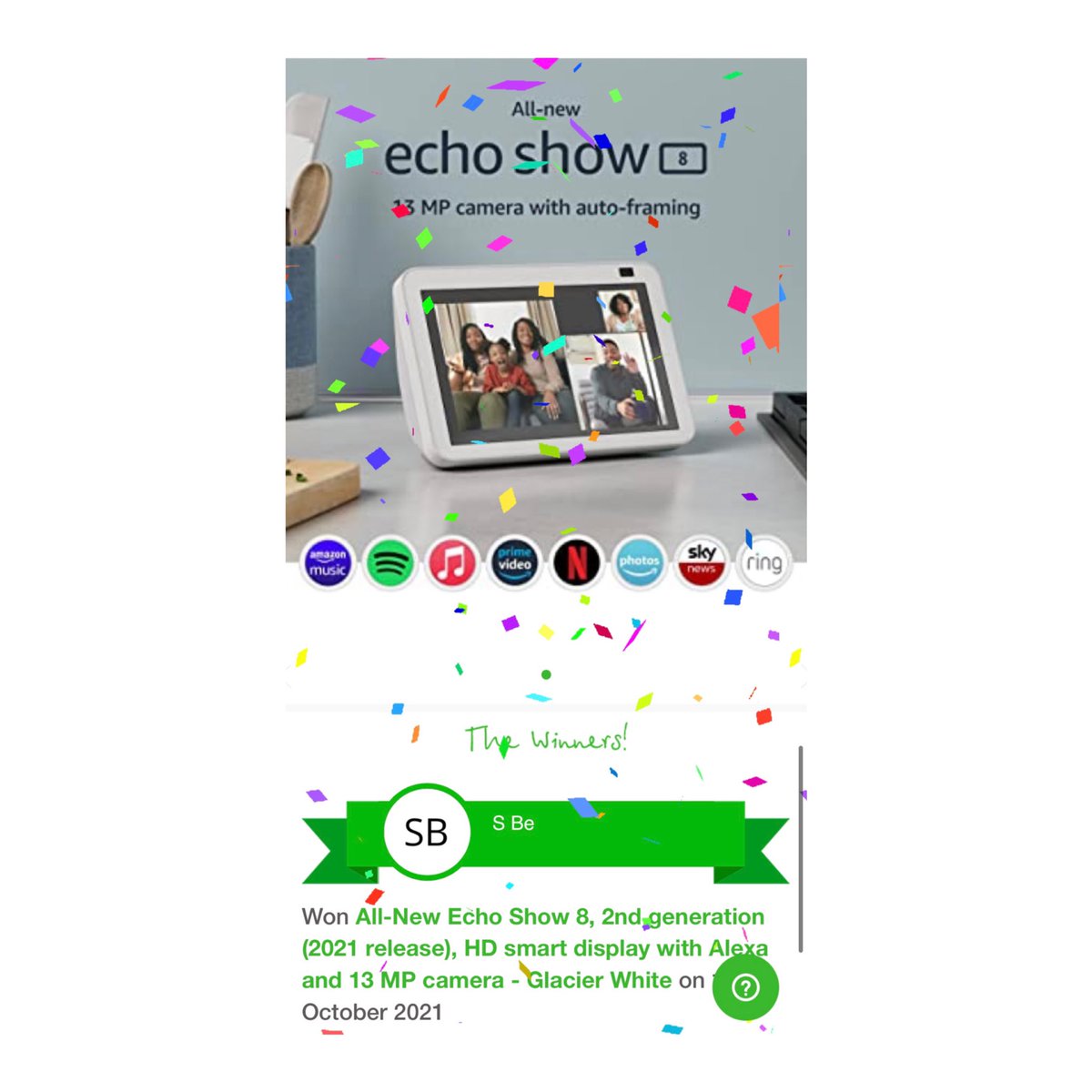 Tech_us_out's tweet image. WINNER! Congratulations Sophie 🥳 More raffles coming soon. Head over to our link to be in with the chance of winning the Tassimo suny pod coffee machine 🌎