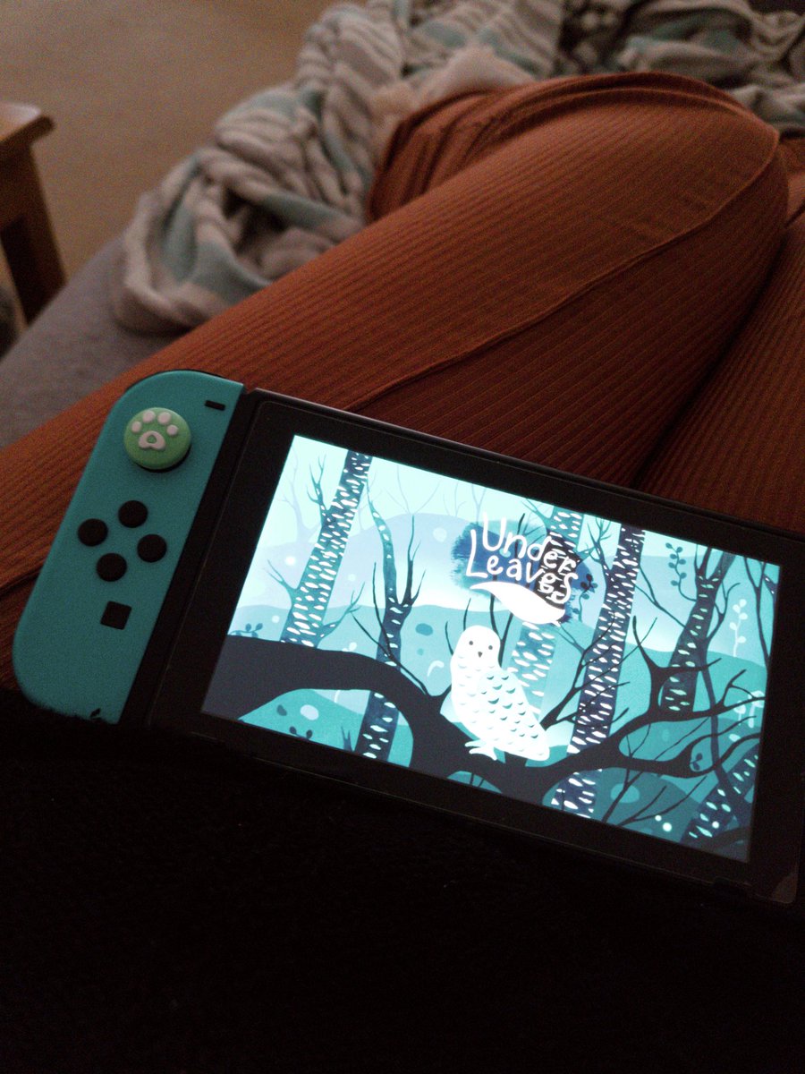 EllexMay's tweet image. This game looks so relaxing and is £3.50 in the Nintendo store! #underleaves