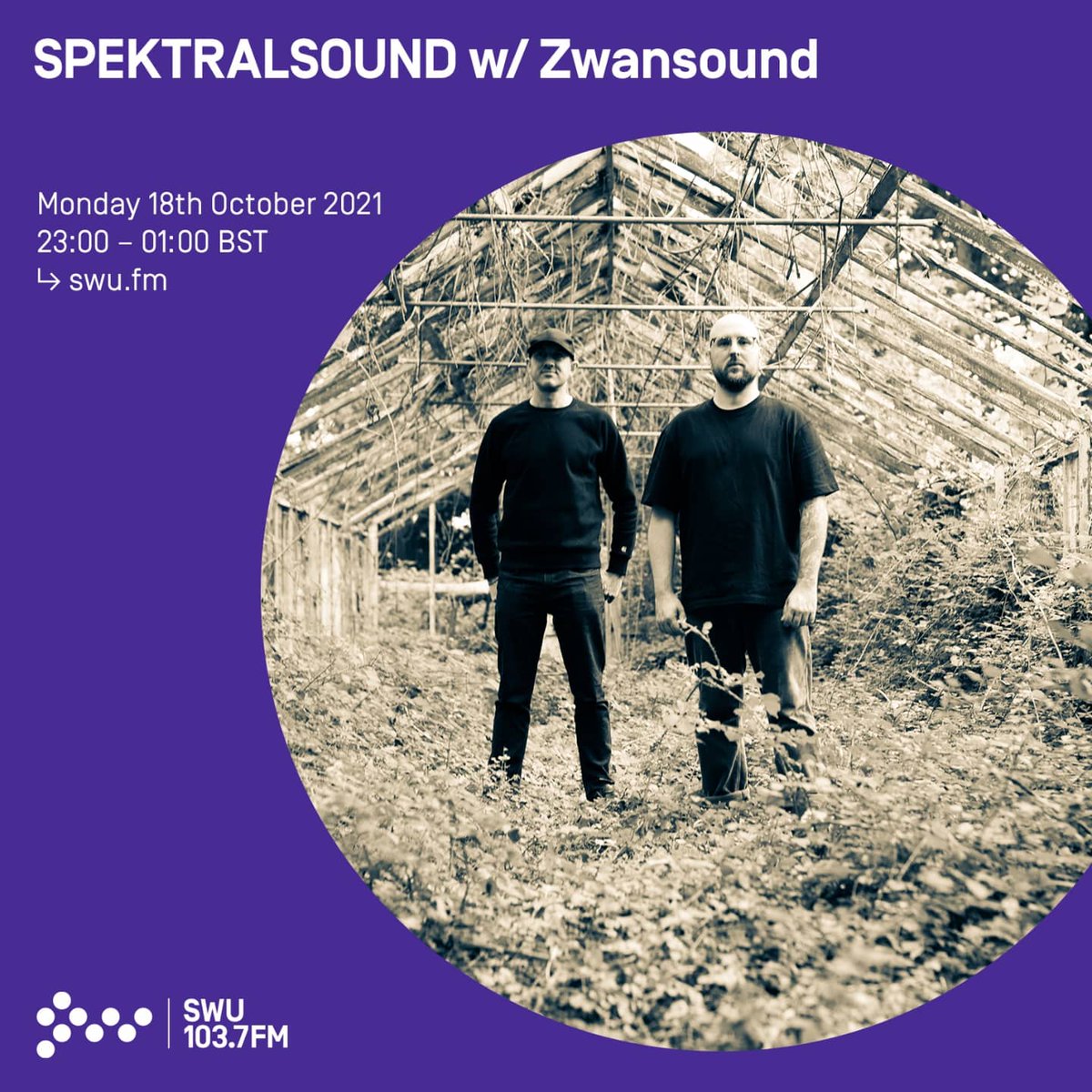 SPEKTRALSOUNDuk's tweet photo. Back on the @SWUFM soundwaves tonight 23:00-1:00 with a guest mix from the mighty @zwansound 📡🥁🔥 https://t.co/mos1tFOkdM
