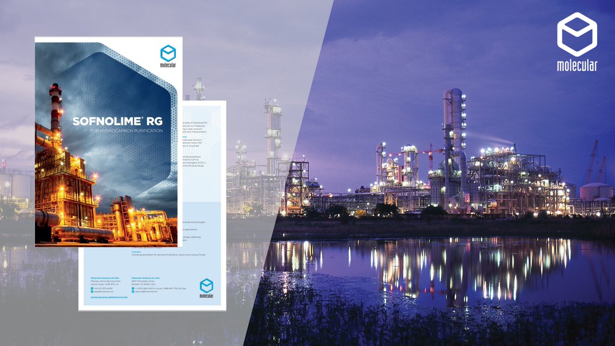 MolecularGp's tweet photo. Sofnolime RG is designed specifically for the removal and control of acidic components in #LPG and #hydrocarbon feed stocks. Leading #petrochemical companies rely on it as a cost effect way to bring their products back into specification.

#pureairtechnologies #oilandgas https://t.co/9MUbaQARuP