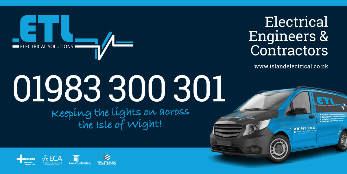 ETL Electrical Solutions - Providing electrical solutions at home and at work... No matter how big or small the job.⚡️

Keeping the lights on across the Isle of Wight.💡

etl-electrical-solutions.co.uk/#contact 

#electrician #EVchargers
#isleofwight #Industrialcontractor
#ETLElectricalSolutions