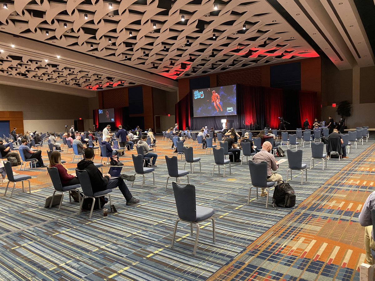 Great to be together in person for #AllThingsOpen to learn and share in setting that is a safe, welcoming, inclusive.
