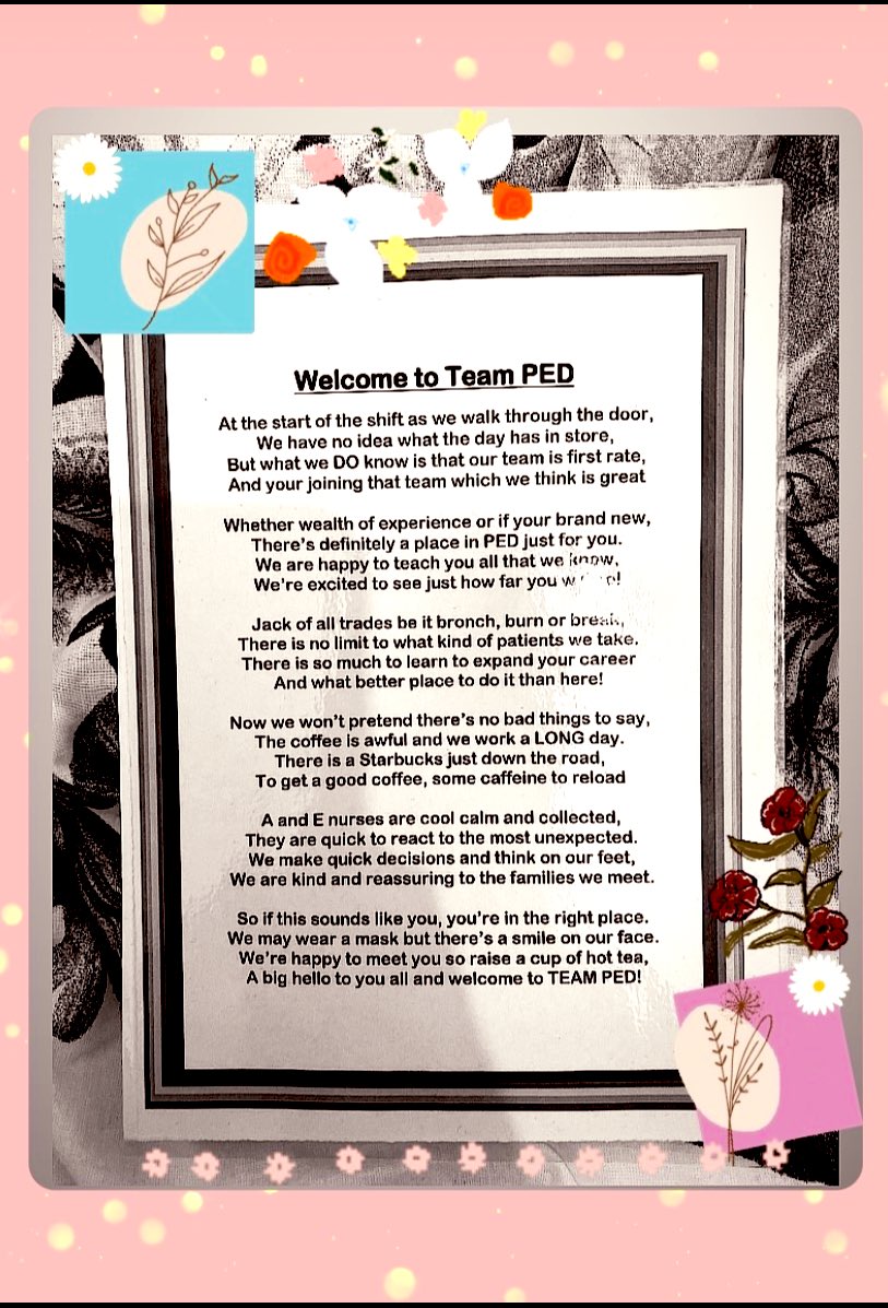 First shift on #TeamPED @RMCH_PED yesterday as a Registered Nurse. Feeling a mixture of nerves & excitement, but the welcome into the department was lovely 🥰🌸 #newlyqualified #registerednurse #nurse #PED