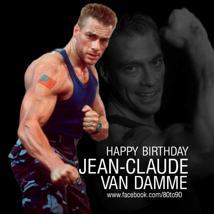 Happy 61st birthday to Jean-Claude Van Damme. 