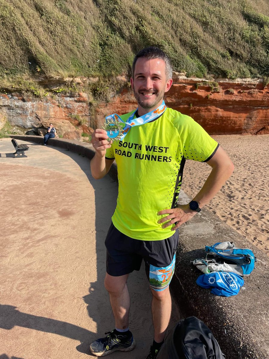 A special #MedalMonday this week as I can now call my self an ultra marathon finisher. Ran the Exe Estuary 50k, 5hrs55

<a href="/swrr_exeter/">SWRR</a> <a href="/runners_blue/">Blue Light Runners #ThankYouNHS</a>