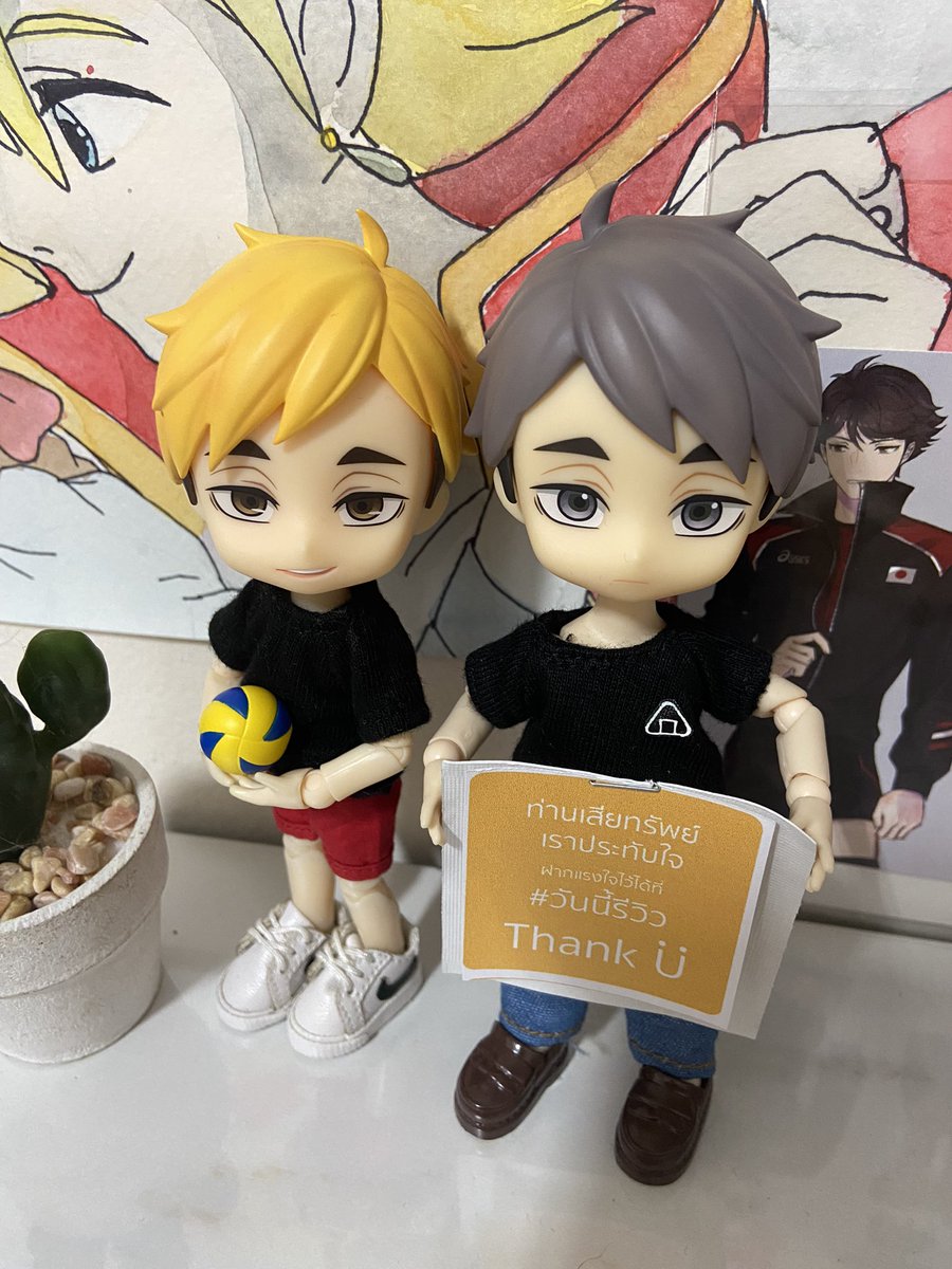 ได้เสื้อมิยะโอนิกิริแล้วคร้าบ เจ้าของร้านใส่มารีวิวเองเลย🍙 #วันนี้รีวิว