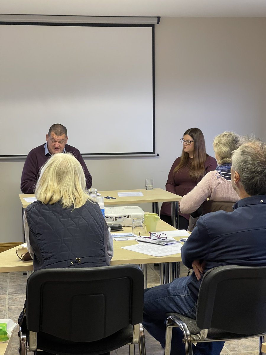 FCN_North's tweet photo. FCN @Yorkshire training day @VisitHelmsley Regarth Farm @AbtTraining . Great information from @Harrowells Paul Burkinshaw and @Ruralpay Carrie Smith #knowledge #Training #forwardplan #changeiscoming #volunteers https://t.co/9nDz7VuPi3