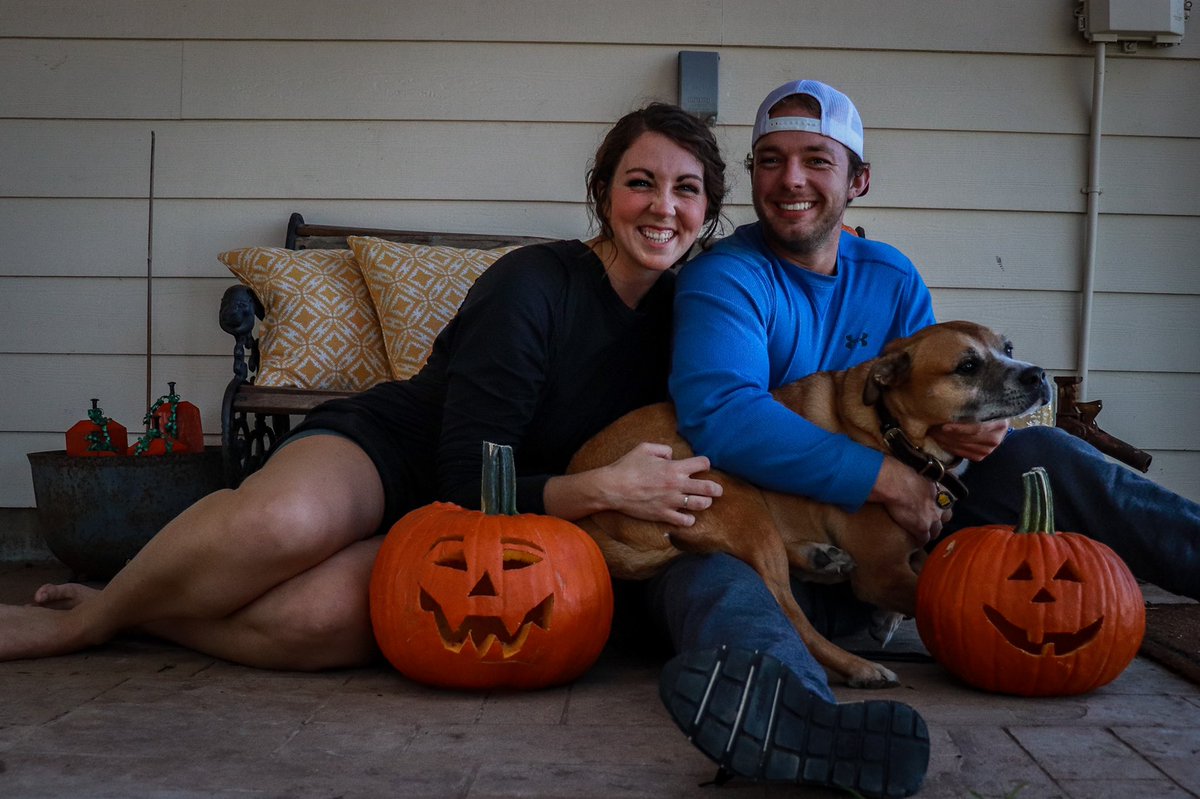 AudraCatelynn's tweet photo. Spooky Season in full swing at the soon to be Westbrook household 🎃 https://t.co/rKcufXGPnl
