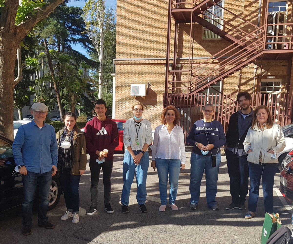 Another sign pointing towards the end of this complicated time is to start receiving visits from colleagues and former members of the group. Very nice to meet you again, <a href="/EdgarGF_/">Edgar</a>