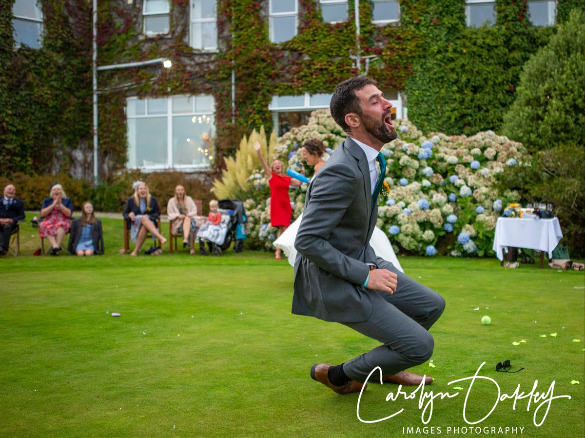 ImagesCornwall's tweet image. Groom down!!! Sarah's amazing shot brought her new husband down.  All good news though she did go on to complete the run.