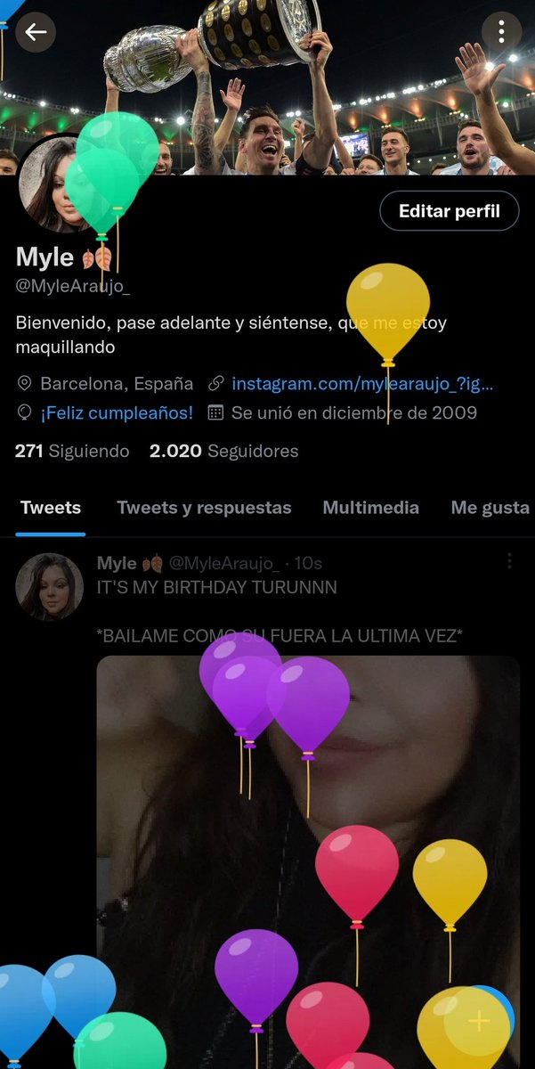 MyleAraujo_'s tweet photo. GLOBOS GLOBLOS MUCHOS GLOBITOOSS https://t.co/qE3BfrPNwf