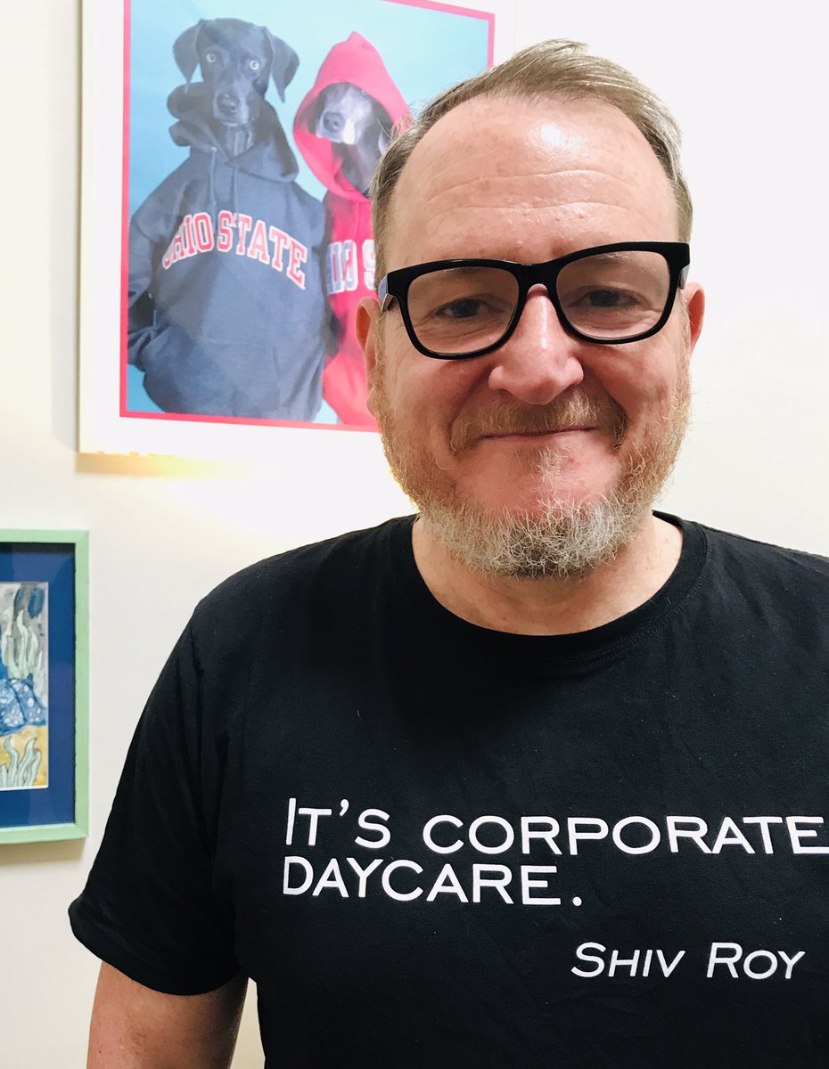michaelhogan's tweet photo. Happy Succession day. And thanks to Sky for the T-shirt #SuccessionHBO #fullbeast https://t.co/r8DQtIQTic