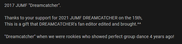 2Moori's tweet image. Thank you Somnia editor🥺💗

Message in pic 2:
"Fans,  like &amp;amp; subscribe, and we can see DC in 2022 JUMF~!! - The editor who's sincerely loving DC-"

youtu.be/tvojLTwKLfs