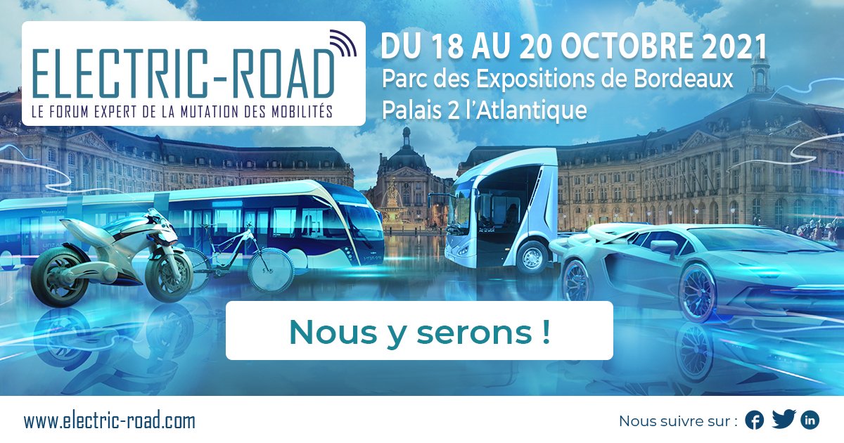 🎙️J’ai le plaisir d’intervenir demain à #electricroad sur la thématique « Route 5ème génération, route à #Energie positive ».
L’occasion de présenter nos solutions <a href="/WattwaybyColas/">Wattway</a> et leurs différents usages. Rendez-vous sur notre site web ! 👉wattwaybycolas.com