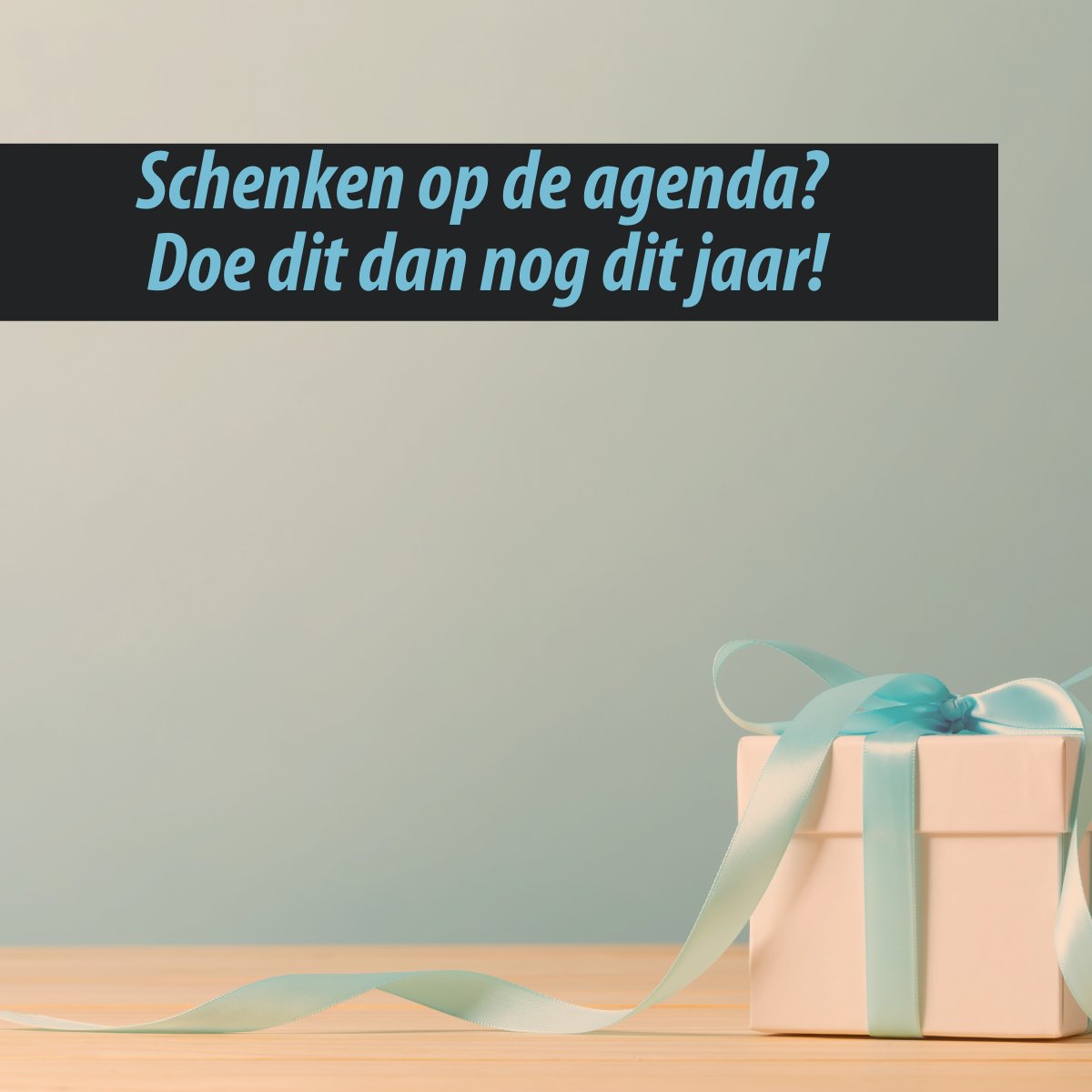 🎁Is uw klant van plan een schenking te doen? Adviseer uw klant dan om de schenking nog dit jaar plaats te laten vinden. In 2021 zijn de jaarlijkse belastingvrije bedragen namelijk tijdelijk verhoogd met € 1.000.
auxiliumadviesgroep.nl/blog/detail/sc…