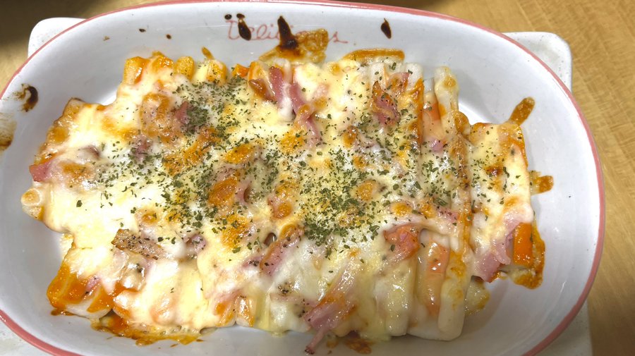 安定の美味さ ちくわピザ リュウジのバズレシピメモ 作り方 コツ 感想 It S A Piece Of Cake