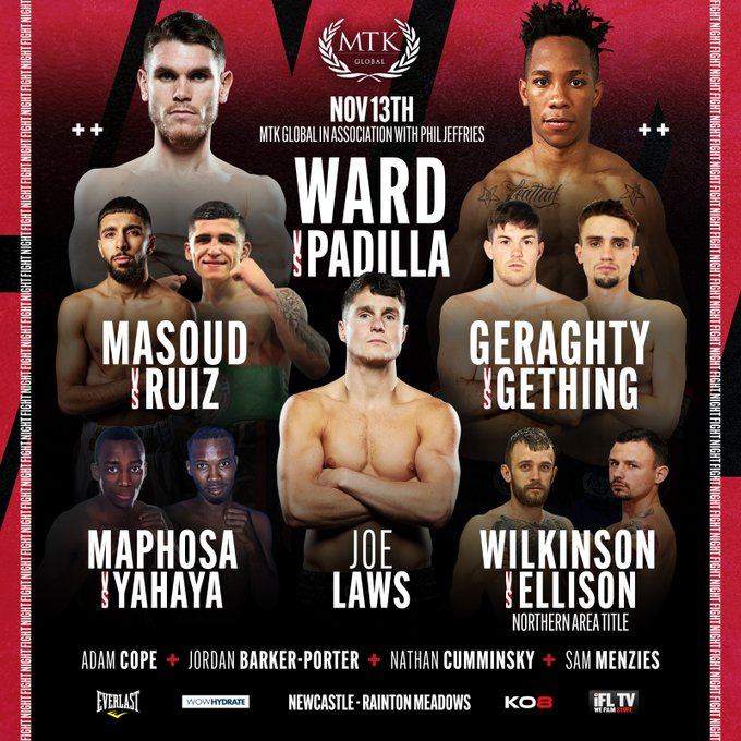 BritBoxingBlog's tweet photo. November 13th
Rainton Meadows
@MTKGlobal
Promises to be another good night at Rainton this one!
A real buzz around NE boxing at the minute and this adds to the momentum that is building up here
#NEBoxing https://t.co/yCRAYIwtAW