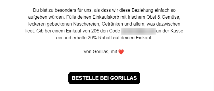 CecileB_83's tweet photo. #Gorillas übertreibt ein wenig. Man bestellt 2 Mal und dann... Stalking much?! :-D https://t.co/zDQjpqalQI