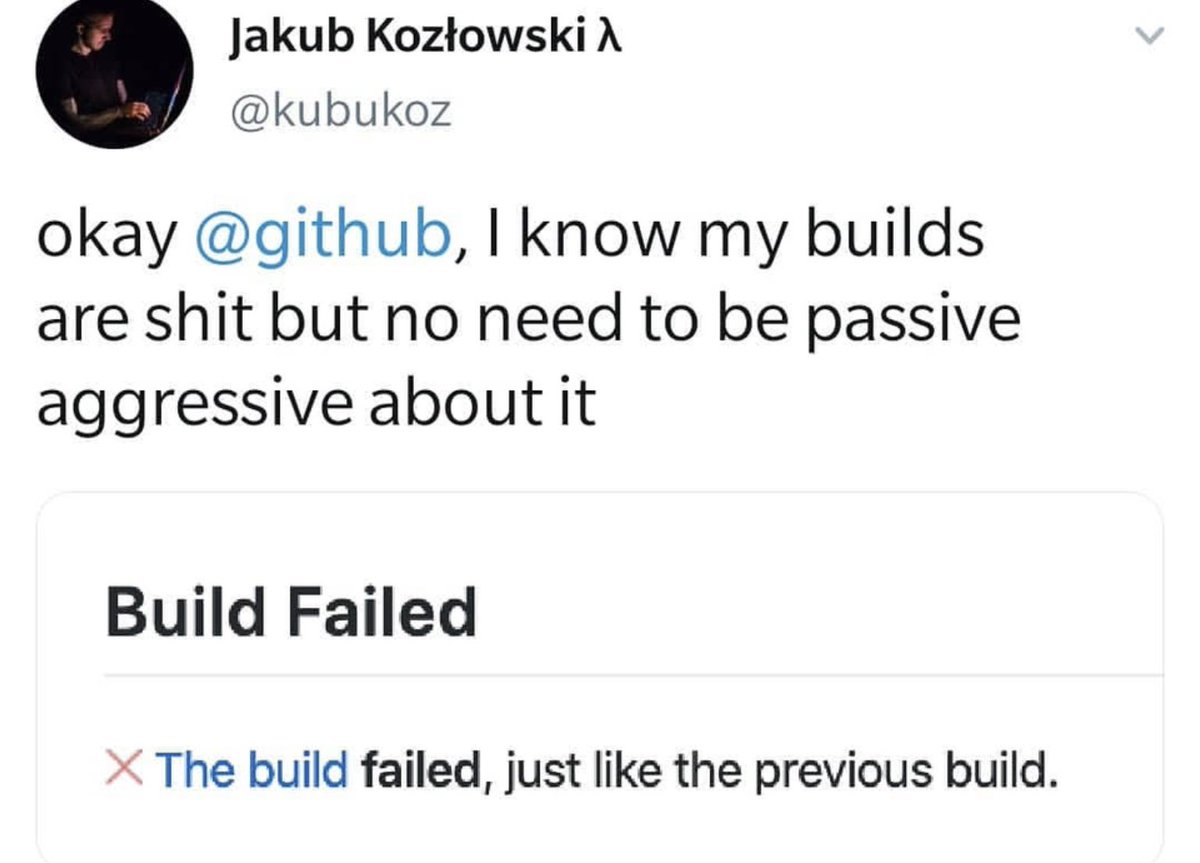 LisaForteUK's tweet image. Love when GitHub and other platforms are passive aggressive 😂