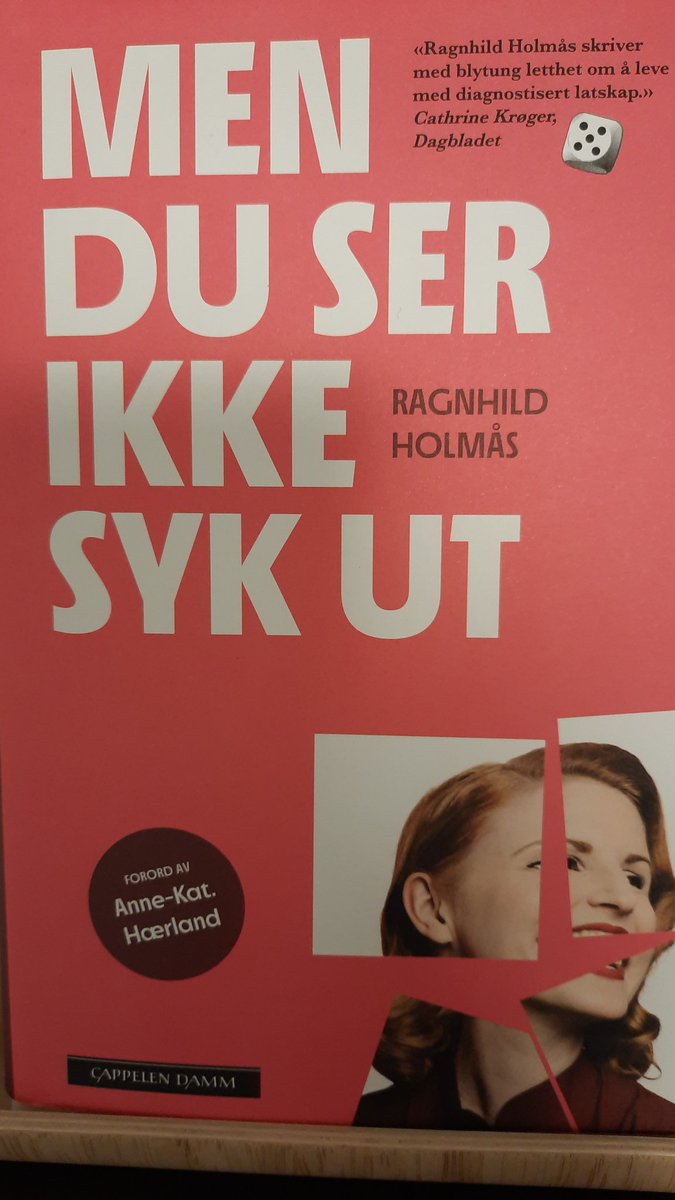 DRumsgard's tweet photo. Dette er boka absolutt alle som er i nærheten av folk med kronisk sykdom bør lese. Enten det er privat eller på jobb.

Jeg kommer til å skrive mer om denne, men nå skal jeg aller først gråte. Og lese den på nytt.

Tusen takk, @RagHolmas https://t.co/KUioD4e8PR
