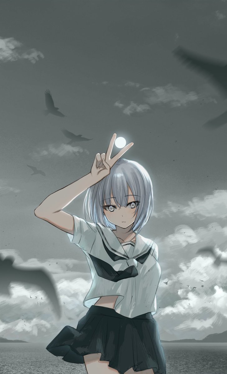 #絵柄が好みって人がいればいいなぁ
最近のオリジナル4枚まとめた🌟 