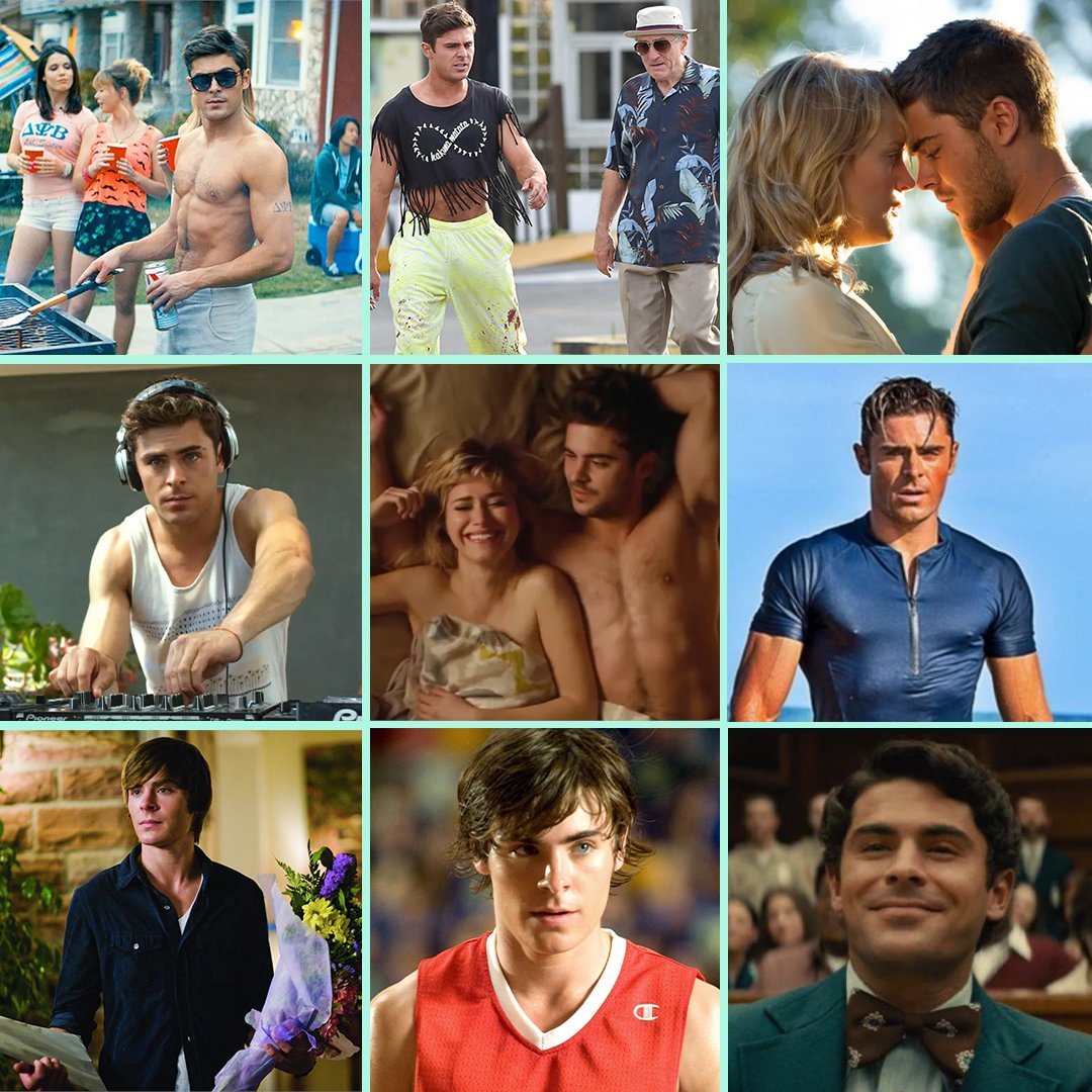 Happy 34th birthday to Zac Efron Which is your favourite film? 