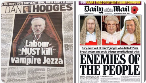 mygibbo's tweet image. Sections of the media, including the Daily Mail, are being very pious about the need to talk to each other with respect.

How does that admirable message square with material like this?