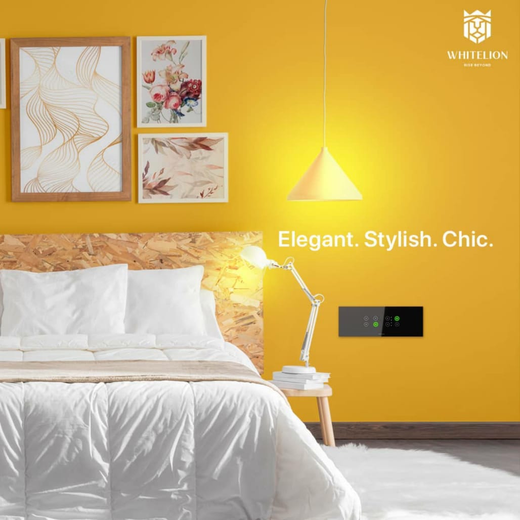 WHITELION_IN's tweet photo. WhiteLion Smart Switches look extremely stylish and chic on that beautiful wall of yours and you can get the same at the cost of as low as Rs 5000 per room. 
Unbelievable?
Get in touch with us via https://t.co/AFZp2UoCLc

#WhiteLion #switchtosmart #SmartSwitches #touchswitch https://t.co/h9JIFiKyAa