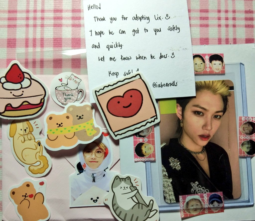 maryatakeplace's tweet photo. Hi po! @icebearsells
One of my prios umuwi! πβ€οΈ Thank you for trading with me! π I hope Seungmin can get to you safely as well! Stay safe!
#icebearproofs https://t.co/NDfNEwptr5