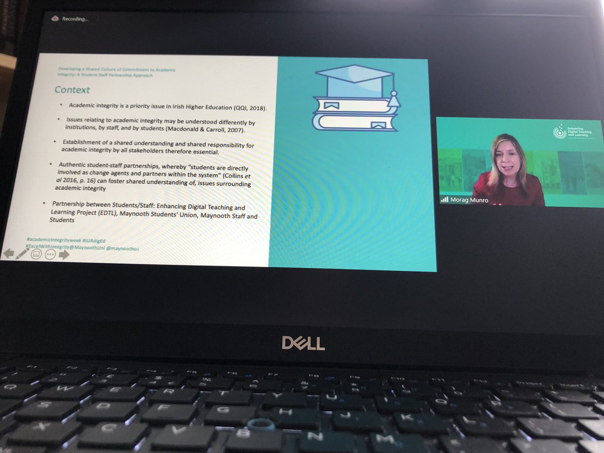 Dr Sharon Flynn (@sharonlflynn) on Twitter photo Great to see so many people join us for today’s webinar. <a href="/MunroMo/">Dr Morag Munro</a> starts with an overview of staff/student activities to promote a culture of academic integrity at <a href="/MaynoothUni/">Maynooth University</a> #IUADigEd Great to see so many people join us for today’s webinar. <a href="/MunroMo/">Dr Morag Munro</a> starts with an overview of staff/student activities to promote a culture of academic integrity at <a href="/MaynoothUni/">Maynooth University</a> #IUADigEd