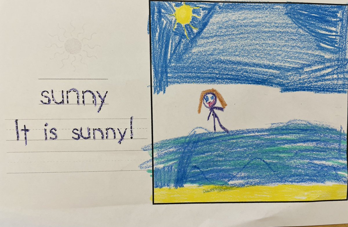 MacALibrary's tweet image. Our K students have been reading fiction and nonfiction books about weather. Sunny weather is a favorite, but windy, snowy, and rainy weather have fans too (especially if there’s a rainbow involved!). @MacArthurEagles @MissBarresi @MacArthurKinder