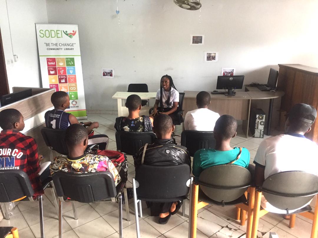 Another edition of our Youth Mentorship and Empowerment program was organised.
Facilitated by Tebah Ruth, this focused on talent development and the importance of creativity. Through her, participants learnt on the need to practice and develop talent.