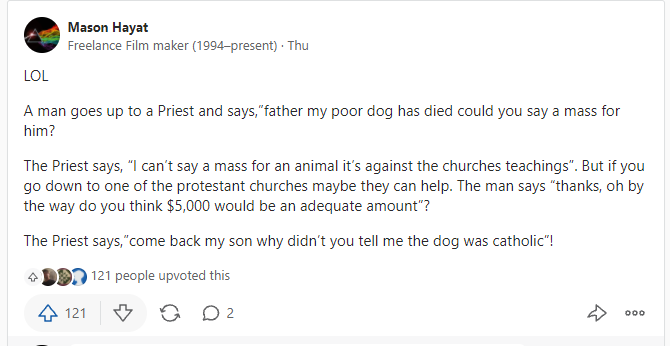 FlairCryo's tweet photo. I came across with this funny story on Quora. https://t.co/eRSwV7Rz7X