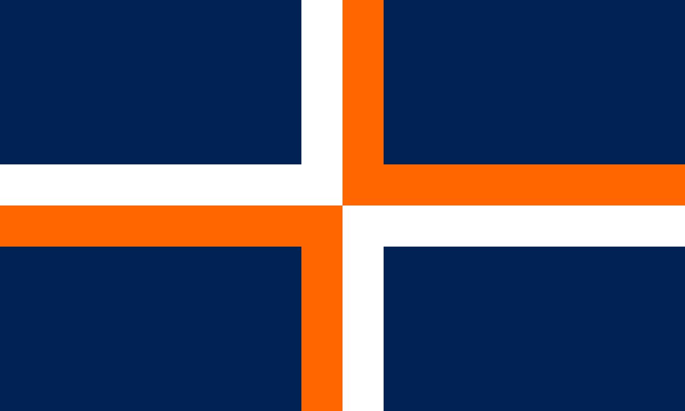 Back9Ben's tweet photo. Day 1 of Guess The Made-Up Flag’s State!

Many U.S. state flags are boring/terrible. Some people have come up with alternatives to replace them. Can you guess what state this flag would represent? Do you like it better than the current flag? #flagchat #funwithflags #vexillology https://t.co/WXnuMjlhdY