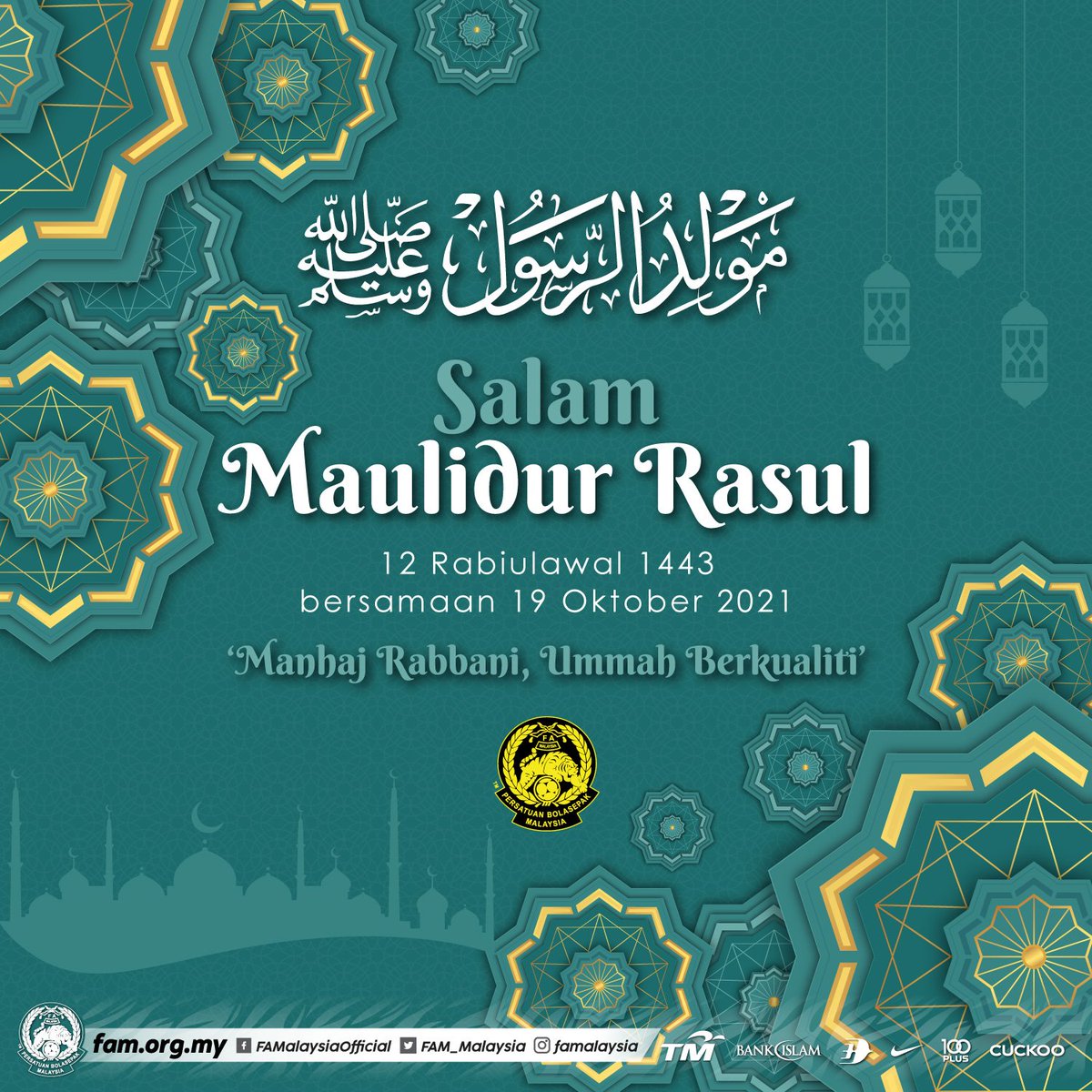 Salam maulidur rasul 1443