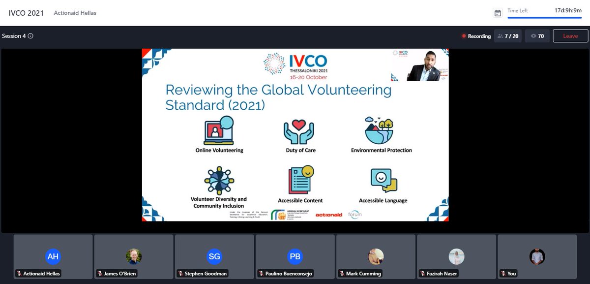 Rahim Hassanali (@rahim_hassanali) on Twitter photo Today we launch the world's first Global Volunteering Standard at #IVCO2021, a tool to support organizations across the volunteering for development sector to advance practice. What could the standard do for your org? bit.ly/GVolStandard
<a href="/VSO_Intl/">VSO</a> <a href="/forumids/">Intl. Forum for Volunteering in Development</a> <a href="/UKaid/">UK aid</a> <a href="/CanadaDev/">Development Canada</a> Today we launch the world's first Global Volunteering Standard at #IVCO2021, a tool to support organizations across the volunteering for development sector to advance practice. What could the standard do for your org? bit.ly/GVolStandard
<a href="/VSO_Intl/">VSO</a> <a href="/forumids/">Intl. Forum for Volunteering in Development</a> <a href="/UKaid/">UK aid</a> <a href="/CanadaDev/">Development Canada</a>