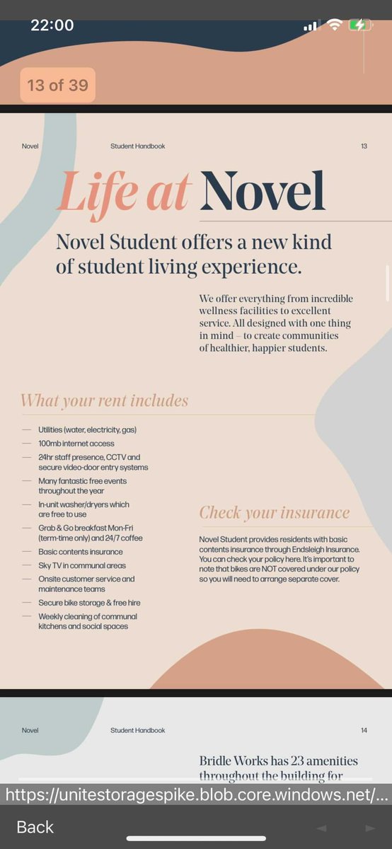 novhellstudent's tweet photo. Our rent, according to #NovelStudents own #scam documents, should include “secure video door entry systems” (nonexistent at #BridleWorks) Also, the #bikes promised… absolutely not a thing. Let us know why @NovelStudent 

#CAVentures https://t.co/W4pk3Macsc