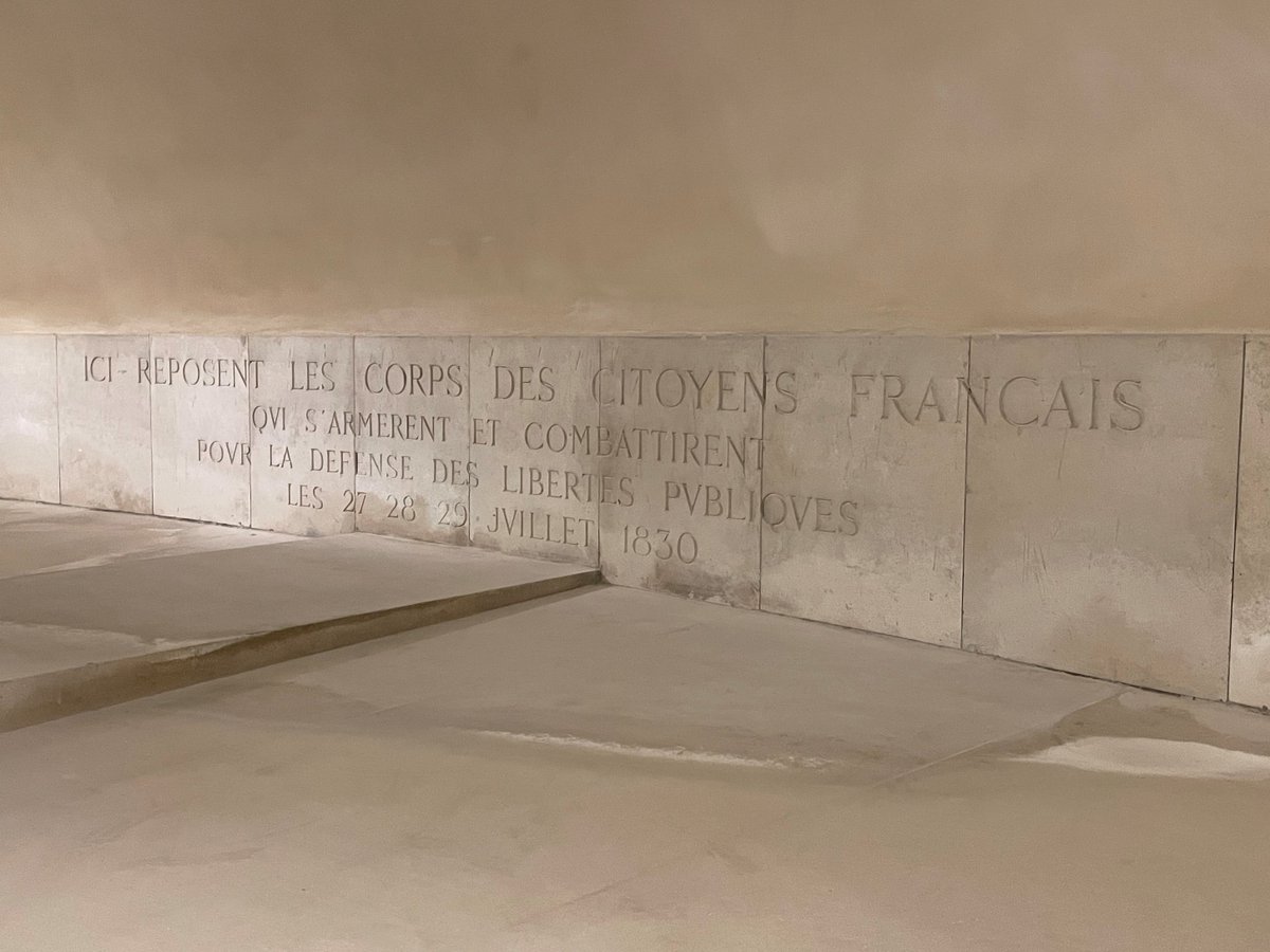 Une idée de Génie 👼
Après d'importants travaux de restauration, la nécropole de la #ColonneDeJuillet s'apprête à ouvrir ses portes ! Des visites guidées seront proposées dès le 23 octobre. Impatients ?
 colonne-de-juillet.fr/Actualites/ouv…
⬇️ #thread