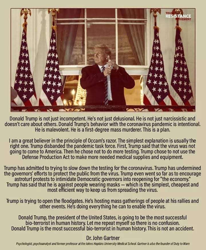 MaryWebb7's tweet photo. Last November
#ItWasDeliberate #ItWasAConscienceChoice #TrumpCommittedGenocide https://t.co/Cy1DOgrw5M