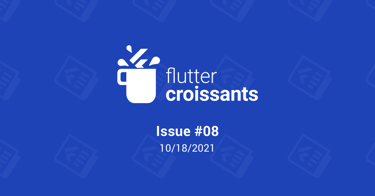 Flutter_Mail's tweet image. The latest issue of the #Flutter Croissants newsletter is hot.
On the agenda this week:
1️⃣ An interview with @csells
2️⃣ Ubuntu Frame: your Flutter application in a kiosk
3️⃣ Dartpad improvements
Discover more: buff.ly/3mZJtwG
Subscribe: buff.ly/3h3wDeC