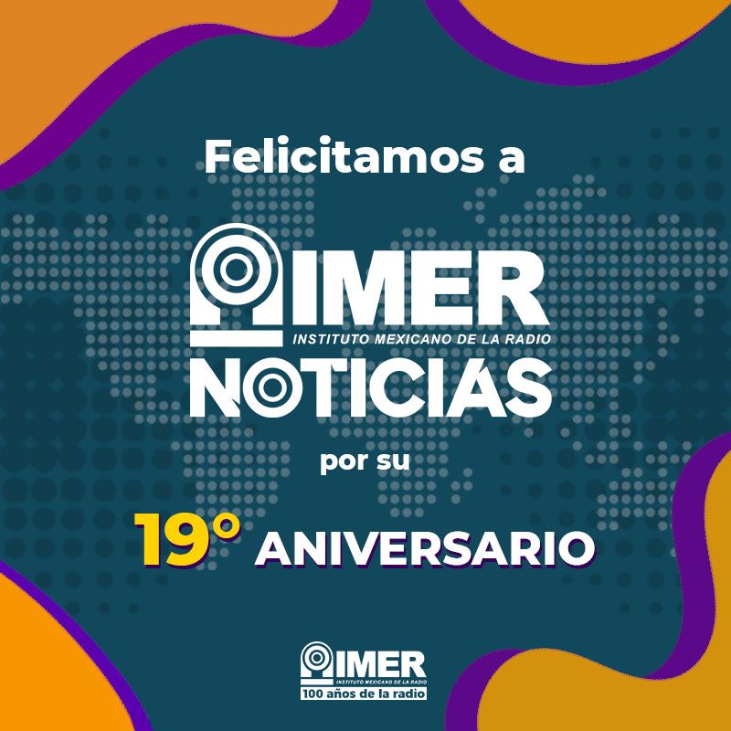IMER (@imerhoy) on Twitter photo ¡Celebramos el 19 Aniversario del Sistema Nacional de Noticiarios <a href="/IMER_Noticias/">IMER Noticias</a>! 📻✨ Reconocemos el profesionalismo de <a href="/luisalaouija/">Luisa La Ouija</a> <a href="/patybetaza/">Patricia Betaza</a> <a href="/eliabaltazar/">Elia</a> <a href="/ana_mzr/">Ana Muñoz</a> <a href="/ixteotl/">★Jess Leal★</a> y todo el equipo.
#Comunicado 📰 buff.ly/3FWbHB3
#TodasLasVoces
#SomosRadioPública ¡Celebramos el 19 Aniversario del Sistema Nacional de Noticiarios <a href="/IMER_Noticias/">IMER Noticias</a>! 📻✨ Reconocemos el profesionalismo de <a href="/luisalaouija/">Luisa La Ouija</a> <a href="/patybetaza/">Patricia Betaza</a> <a href="/eliabaltazar/">Elia</a> <a href="/ana_mzr/">Ana Muñoz</a> <a href="/ixteotl/">★Jess Leal★</a> y todo el equipo.
#Comunicado 📰 buff.ly/3FWbHB3
#TodasLasVoces
#SomosRadioPública