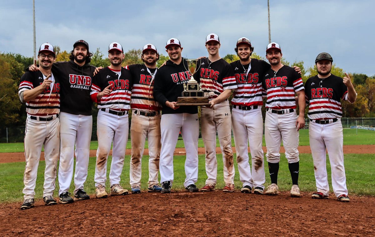 RedsSportClubs's tweet photo. The Best in Atlantic University Baseball 🏆

#goredsgo https://t.co/8L68ecW68J