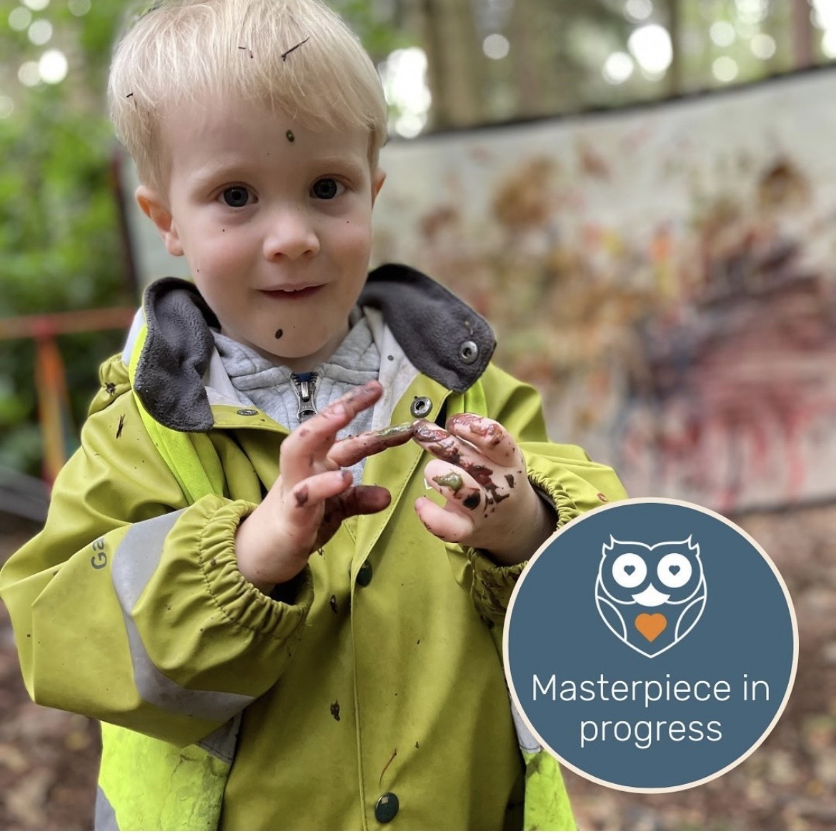 Outdoor_Owls's tweet photo. Painting 🖼 A special way in which children can express their thoughts and feelings for those words which they may be on the cusp of developing… as well as being a whole heap of messy fun 🤩 🦉🎉

#painting #drawing #creative #paint #childrenillustration #free #development https://t.co/3gki69usoN