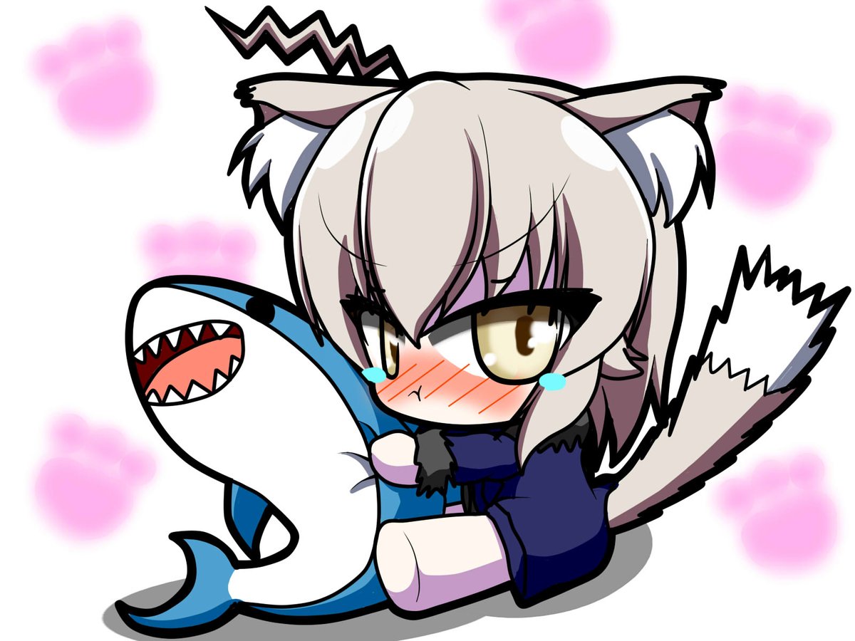 FGO「猫邪ンヌ(┃ヮ┃ э )Эおもちゃは渡さない! #FGO #邪ンヌ 」餅乃