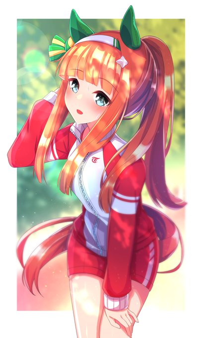 早朝からランニングしているポニテのサイレンススズカさんに挨拶したい人生だった。#ウマ娘 