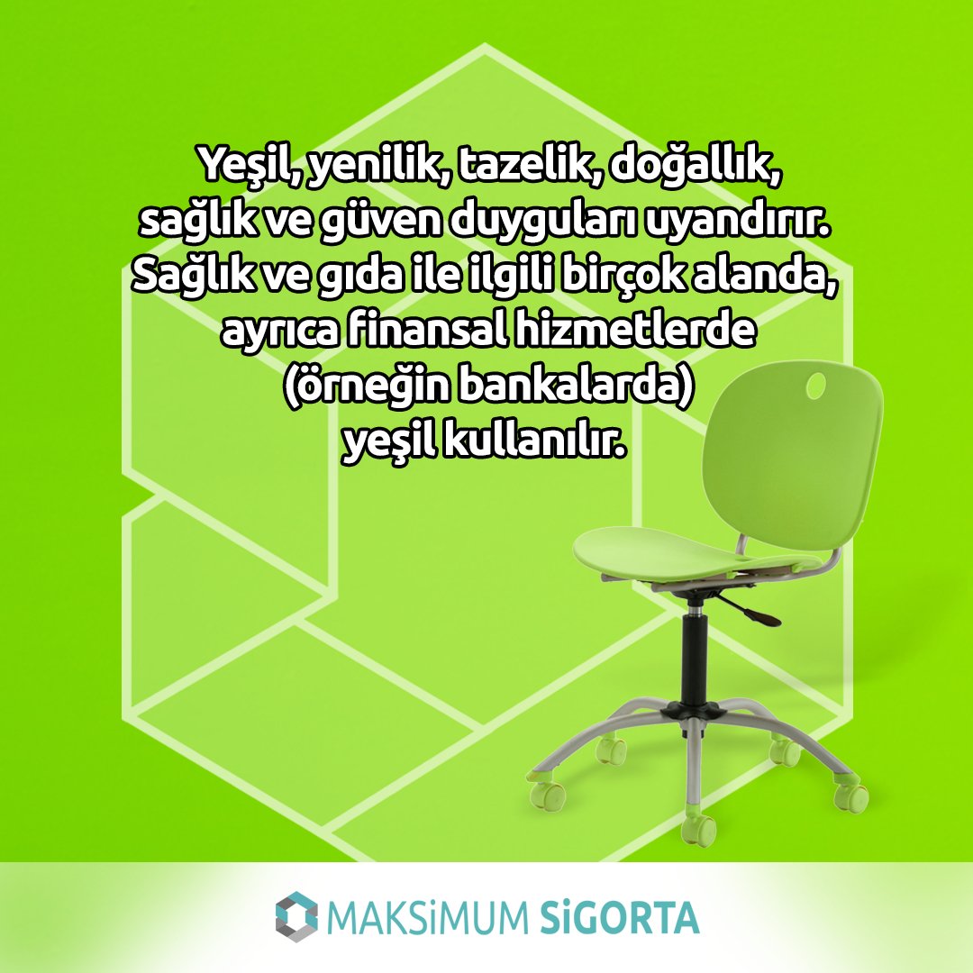 maksimumsigorta's tweet image. Günlük hayatımız içinde aldığımız ürünlerden tercih ettiğimiz web sitelerine kadar her karar sürecimizde renklerin de etkisi var. Renklerini anlamlarını bilirseniz, siz de işinizde, alanınıza en uygun renkleri kullanabilirsiniz.🎨

#MaksimumSigorta #RenklerinDili #KurumsalRenkler