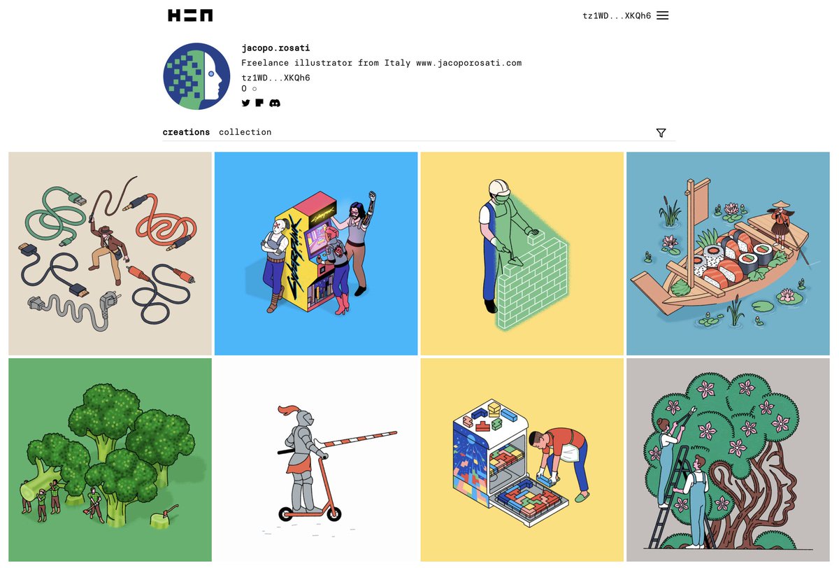 jacoporosati's tweet photo. @HosseinSaghaff Hi! You can check my collection here

👇👇👇👇👇
https://t.co/RNWIrD2zGc

#CleanNFT #digitalillustration #NFTs #NFT #NFTCommunity #nftart #cryptoart #NFTcollection #cryptoart #hicetnunc #hicetnunc2000 #tezos #NFTcollector #HEN #NFTart https://t.co/ogeIUbYvWP