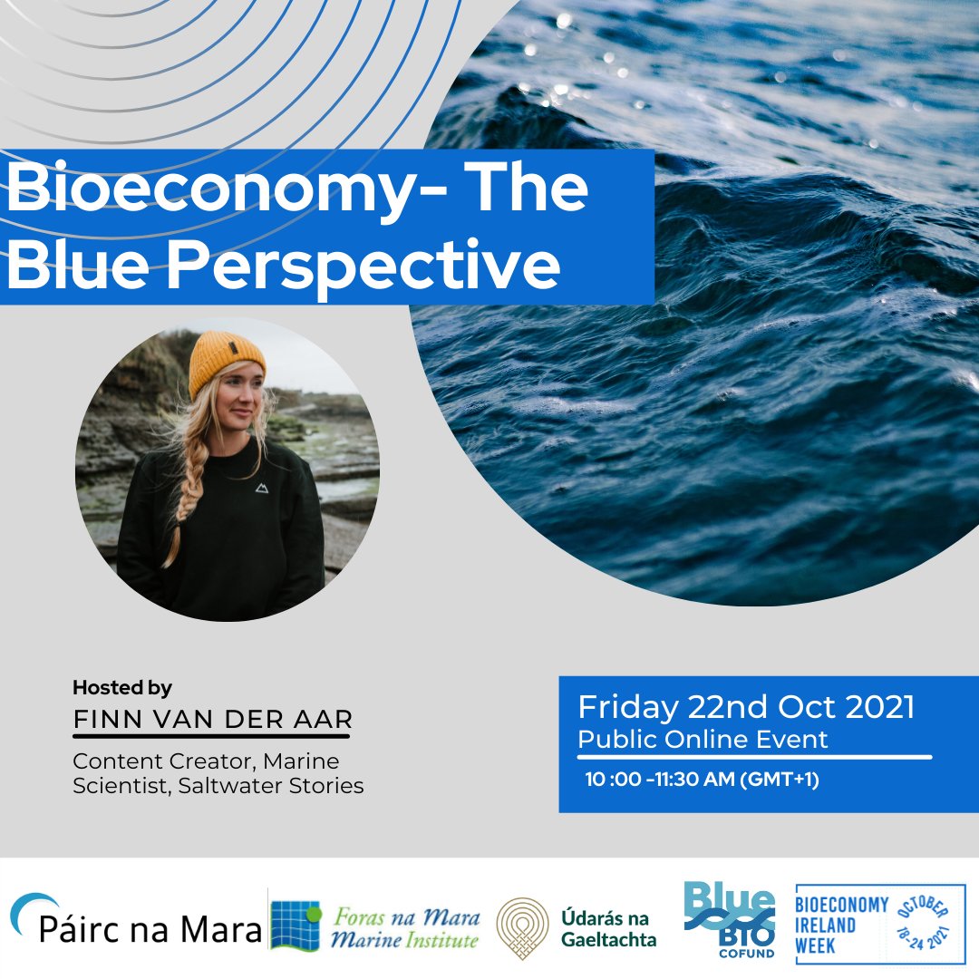 BoltonWarberg's tweet photo. 📣Hear from some of the people working to support the  #bluebioeconomy sector in Ireland this Friday as part of Bioeconomy Ireland Week.
👉Eventbrite link for registering: https://t.co/rwhd9gKZAM
#irishbioeconomy #circulareconomy #sustainable #bluebio https://t.co/NTjZfa1Wst